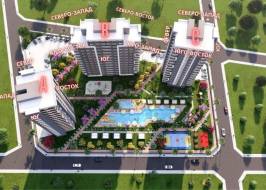 2+1 apartments in a new complex in Mersin, Cesmeli - IBL021 - photo 67