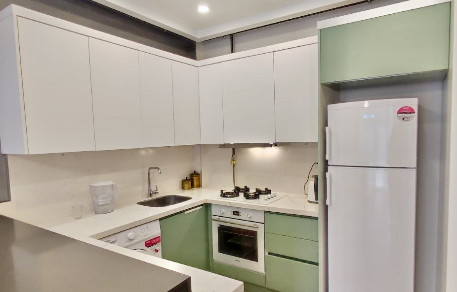 Квартира 1+1 з меблями в новому комплексі в Теджі, Мерсін - ETLA5211