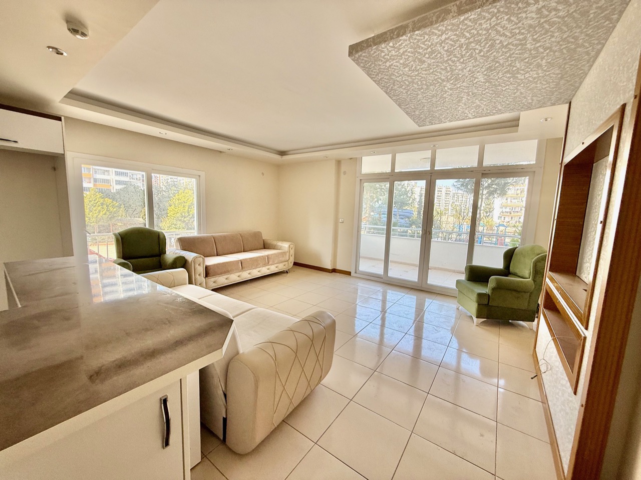 Apartment 3+1 by the sea in Mersin, Tece - FS87333v