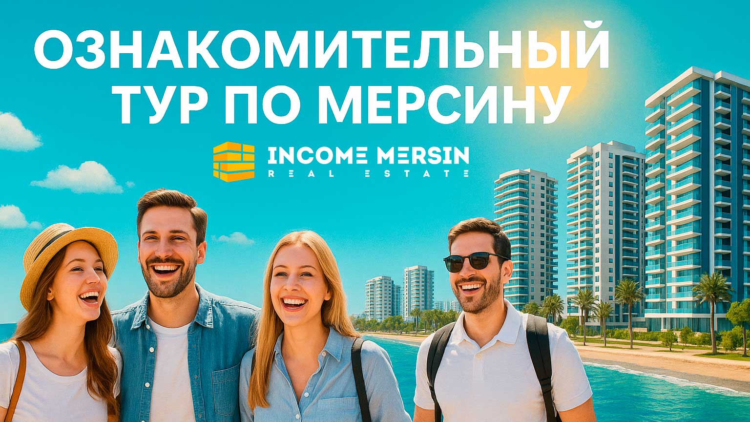 Ознакомительный тур по недвижимости Мерсин от INCOME MERSİN
