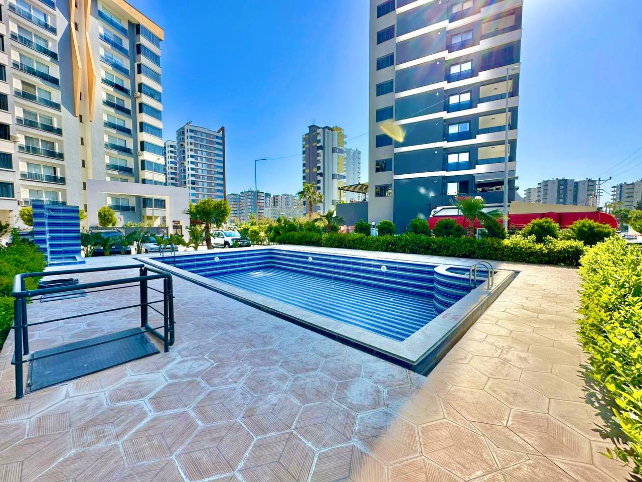 2+1 Apartment with a Huge Terrace in Tece, Mersin - AS80751