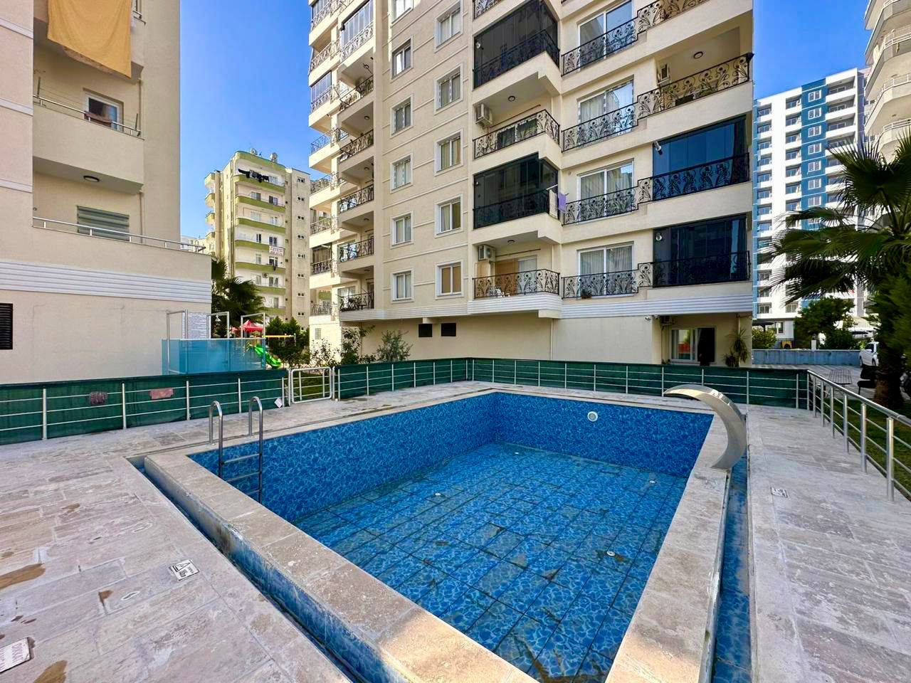 Светлая квартира 1+1 в Тедже, Мерсин - Aa0415011vw