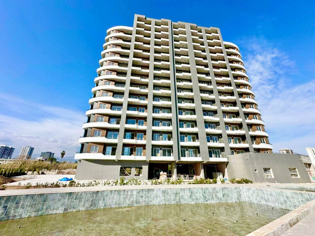 Apartment by the sea with gas, 1+1, Tedje, Mersin - ESA11