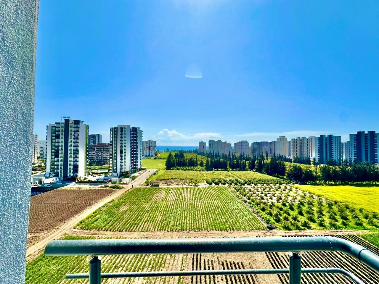 Тесе, Мерсиндегі теңіз көрінісі бар жаңа кешендегі 2+1 пәтер - IBR002139