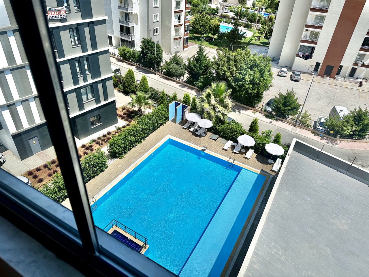 Apartment 2+1 with furniture, gas in Mersin, Mezitli - AKV7215