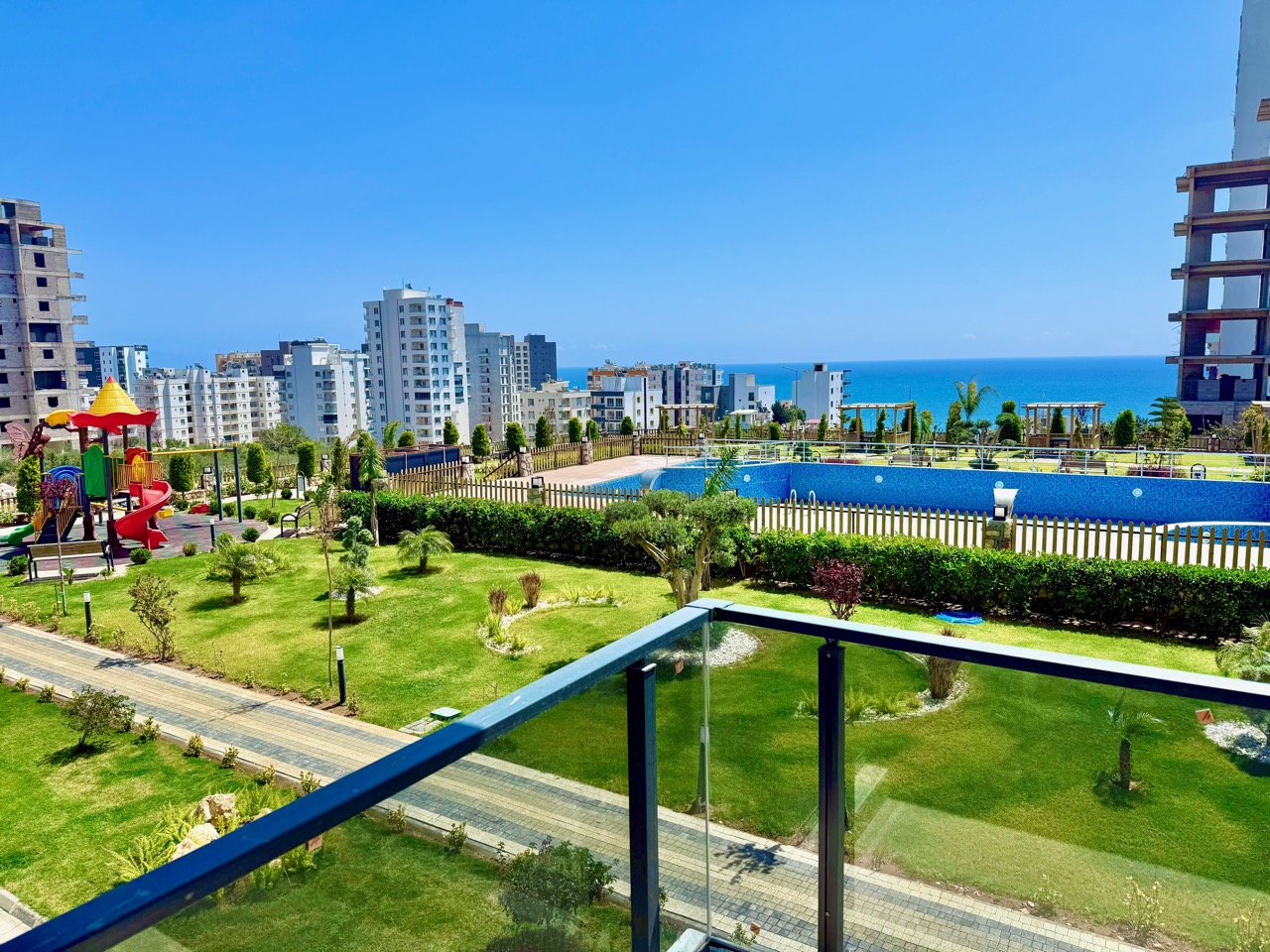 Apartment 2+1 in an elite complex with panoramic sea view Ayas, Mersin - Ft75165v
