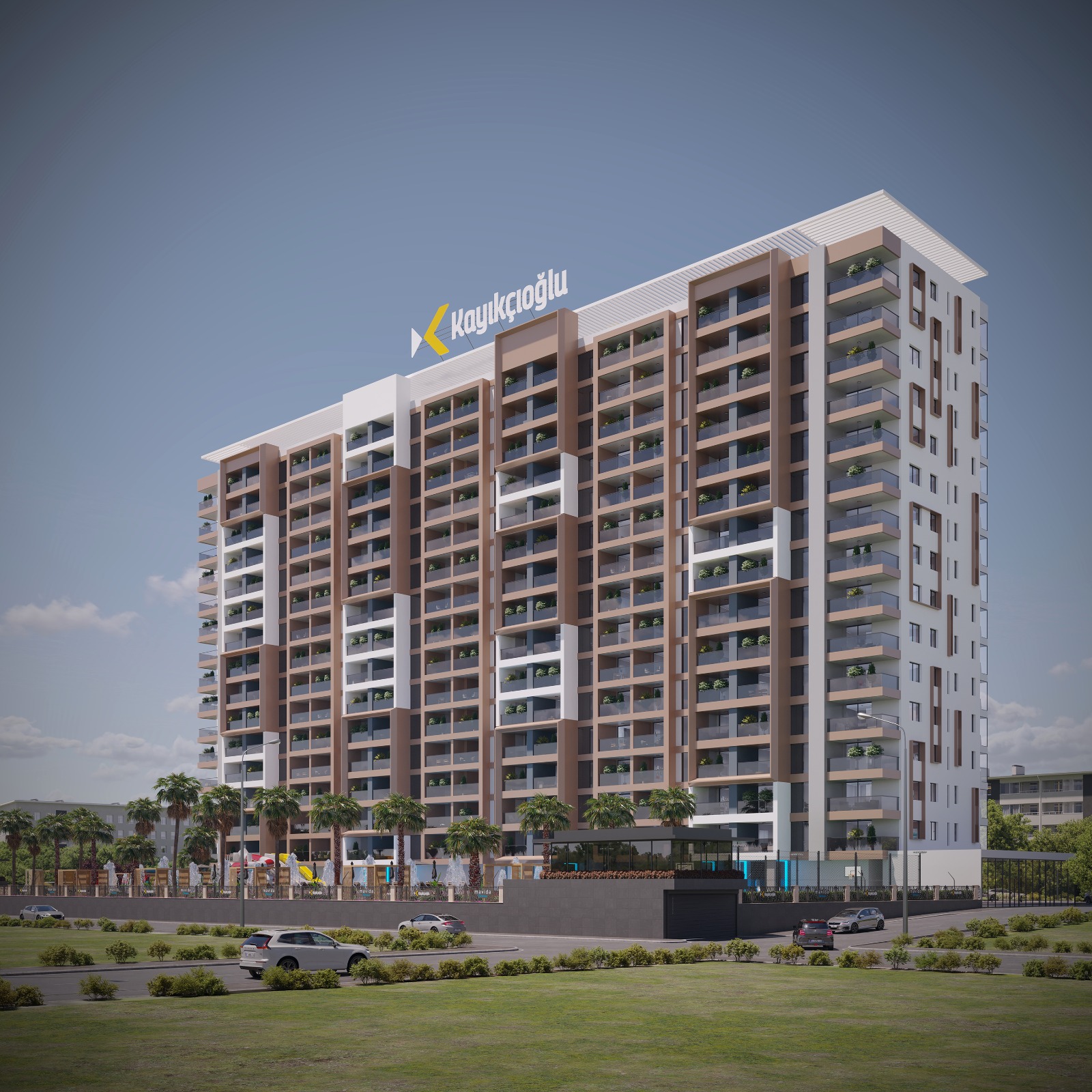 New 2+1 apartment complex on the second coastline in Mersin, Tomuk - KKO0321