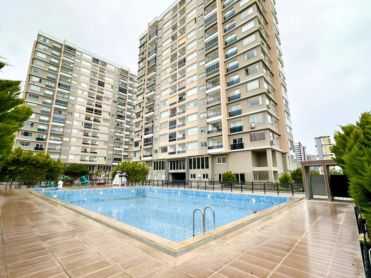 Квартира 2+1 с мебелью и техникой в Тедже, Мерсин - Lu7072221w