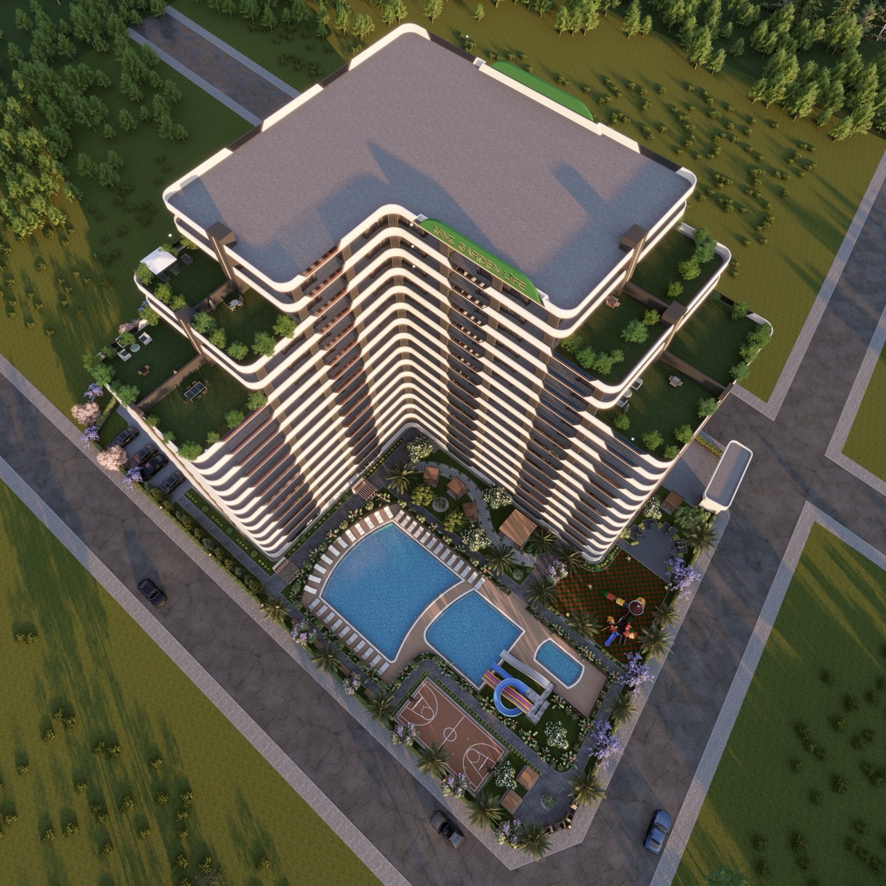 Wohnung 2+1 in Arpachbakhshisha, Mersin - MZGL5402