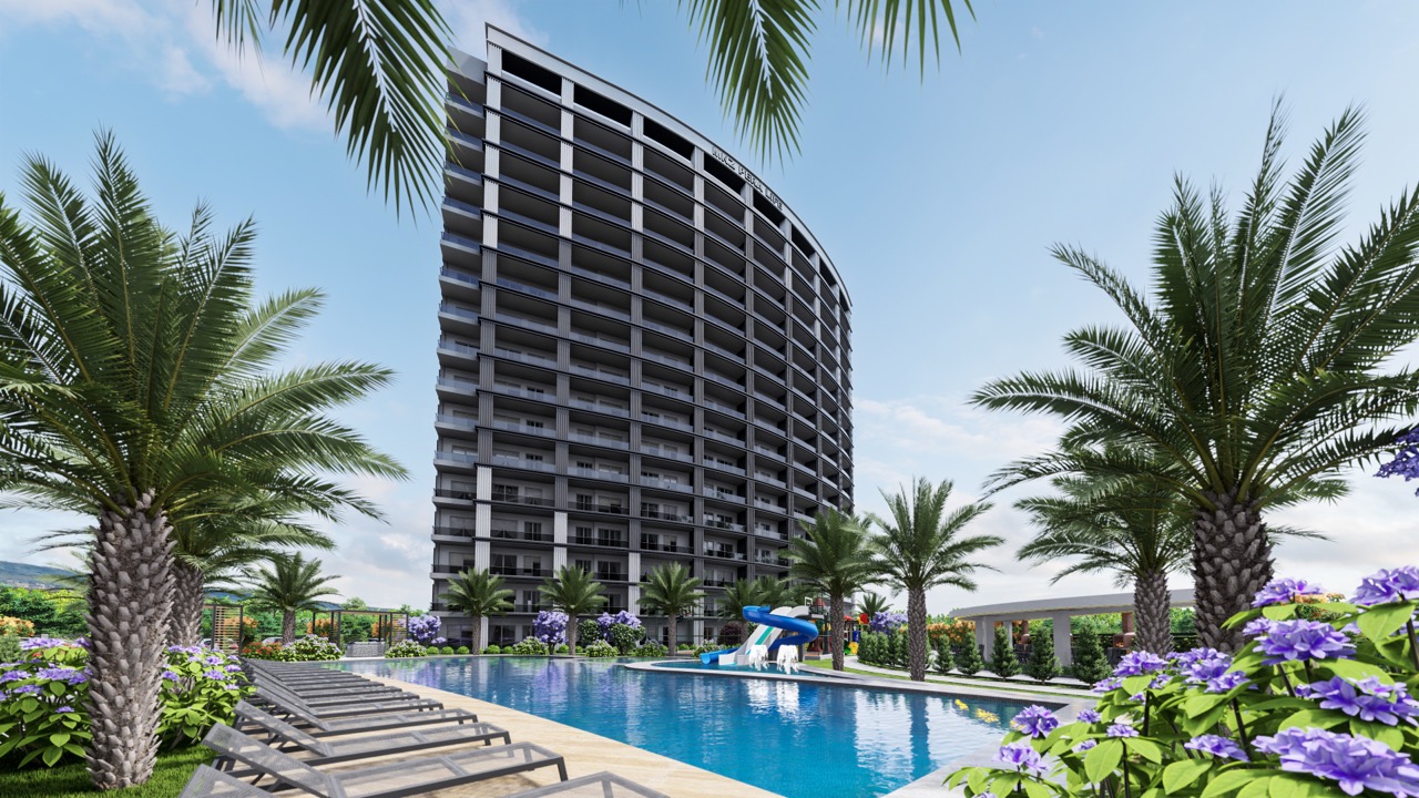 Apartment 2+1 in Tomyuk, Mersin - mzpl9802