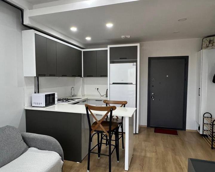 Furnished 2+1 apartment in a new building with gas heating, Mersin, Teje - NA656421v