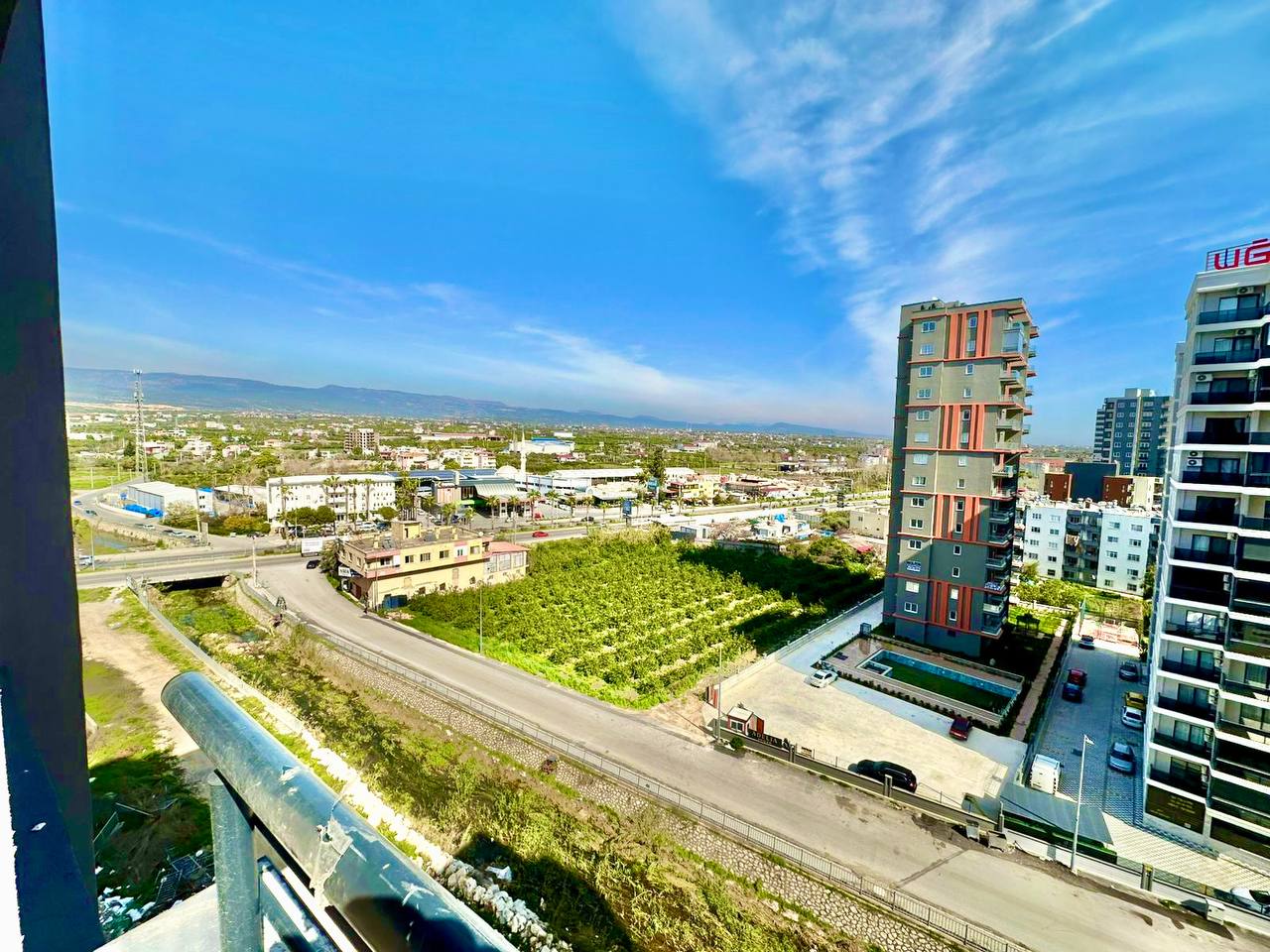 1+1 Wohnung mit Panoramafenstern in Mersin, Arpaçbakhşış - OX971153