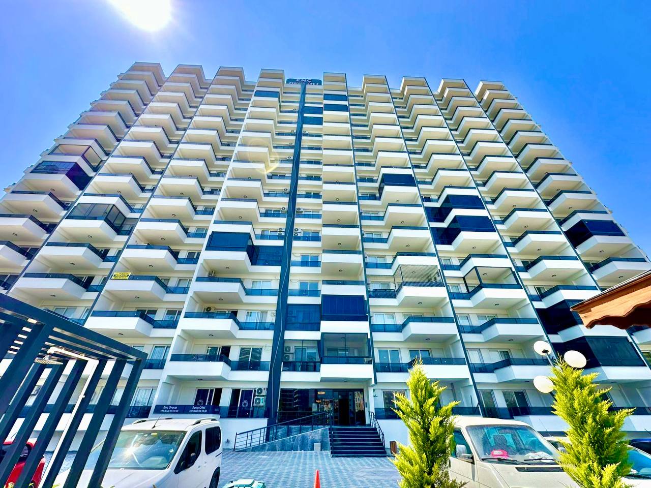 Квартиры 2+1 в новом комплексе в Мерсине, Томюк - PL2021