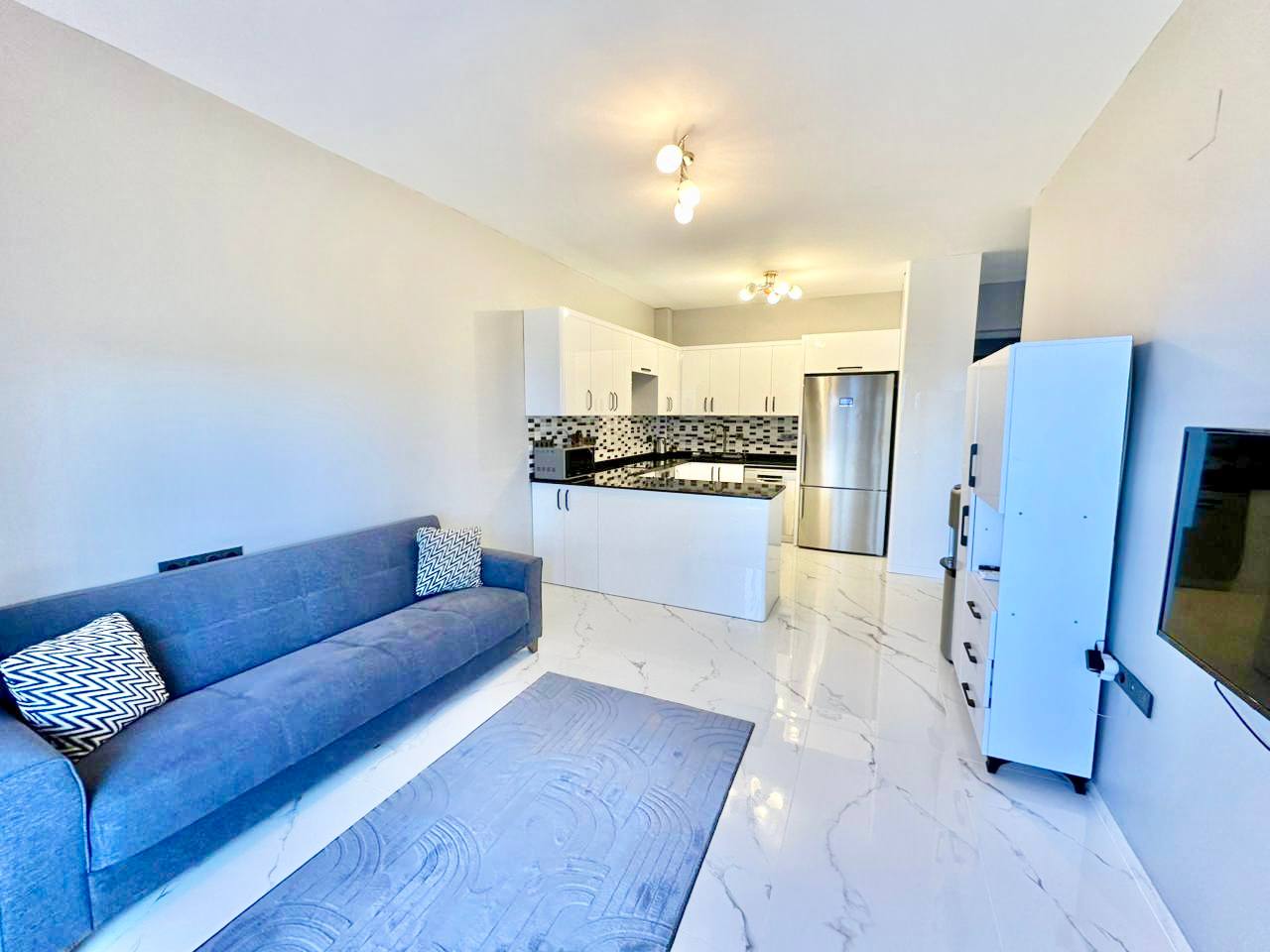 1+1-Apartment zur Miete in Meeresnähe in Cesmeli, Mersin - SM11078