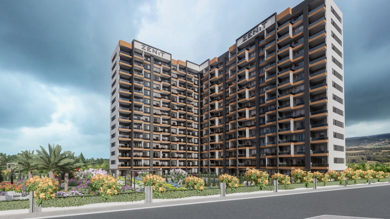 New 1+1 apartment complex in Mersin, Erdemli - Ygt0311