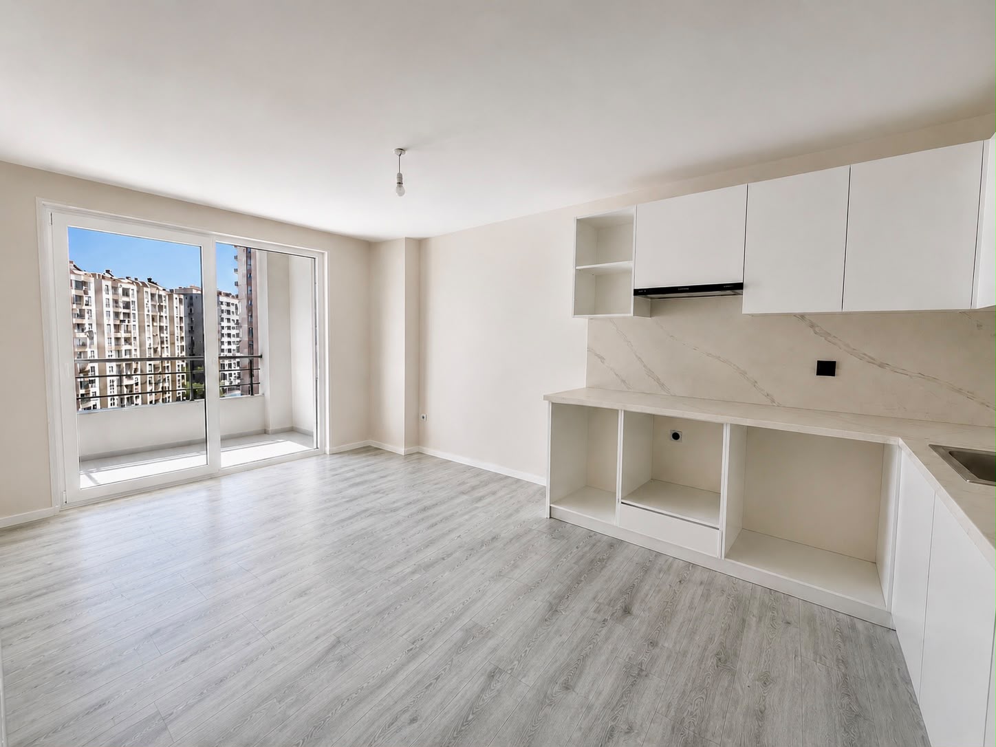1+1 apartment in a new complex in Mersin, Tomük - Aa360311
