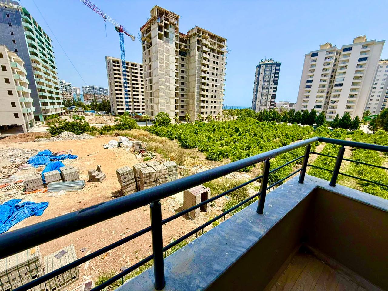 Мерсиндегі жаңа тұрғын үй кешені, Теже, пәтерлер 2+1 - Ft75190v