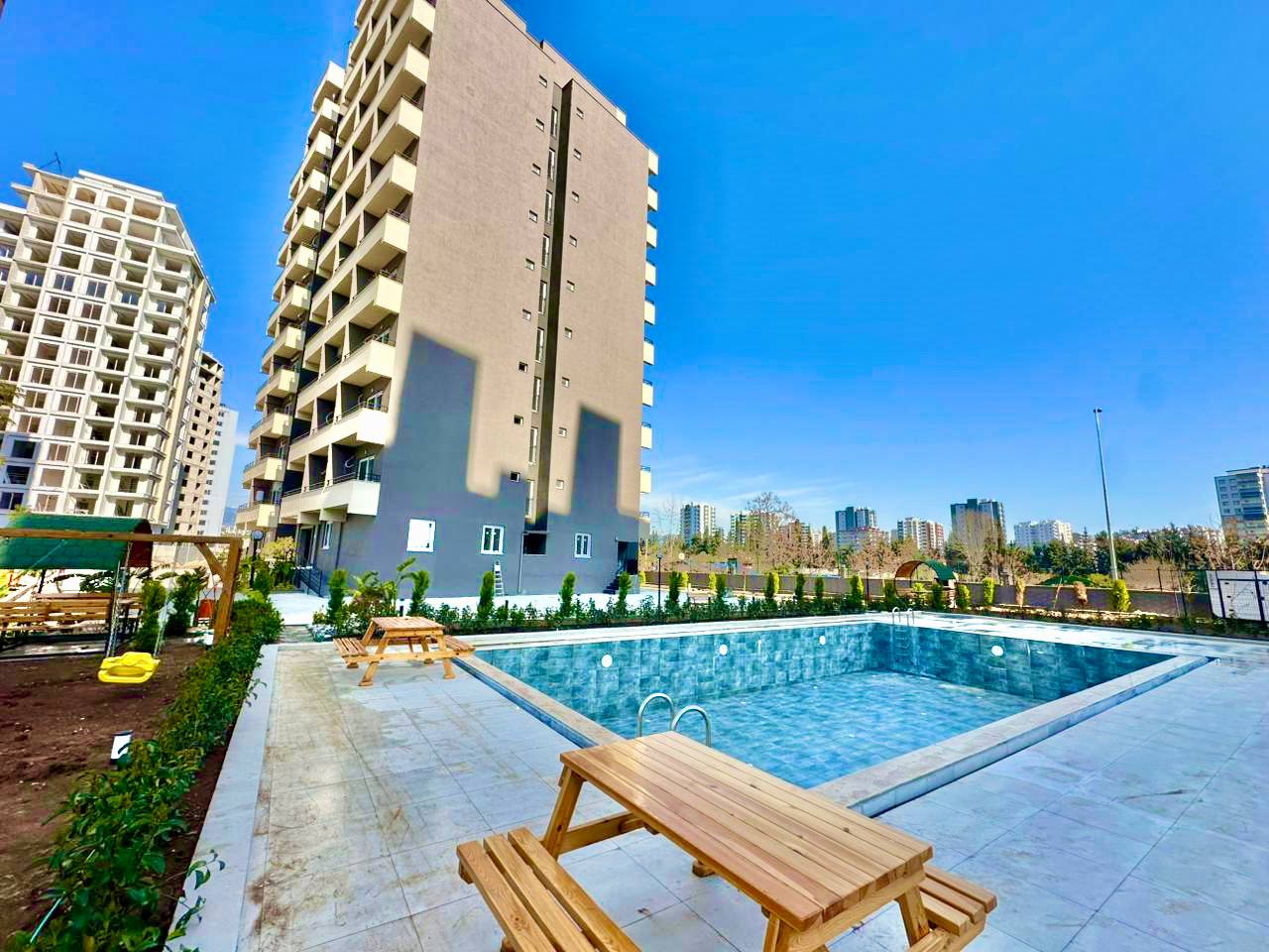 Квартира-студия с видом на море, Тедже, Мерсин - As400251