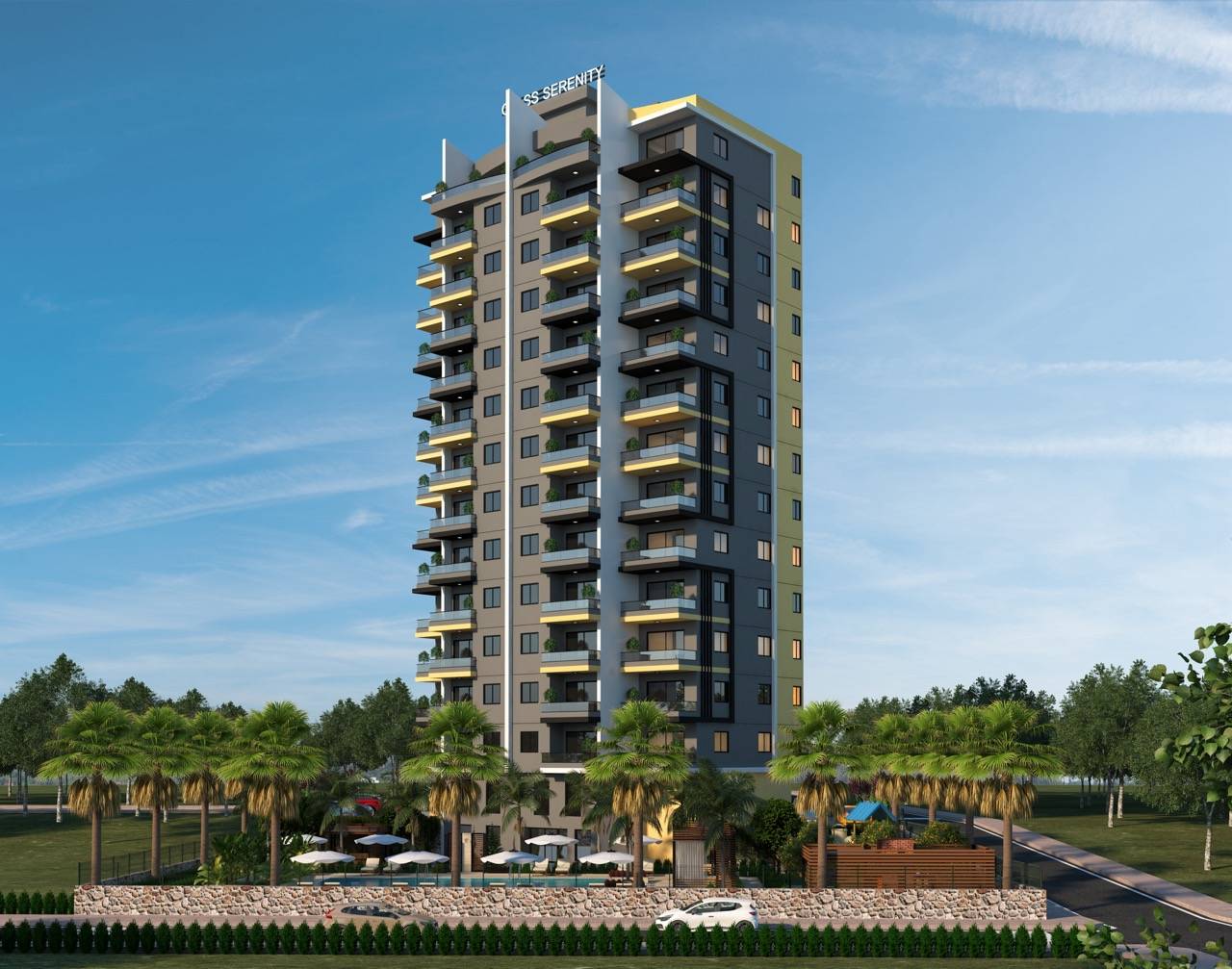 New apartment complex 1+1, Ayash - KLS11