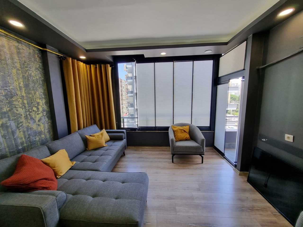 Кватэра 1+1 у Мерсіне, Соленая зона - Inna007