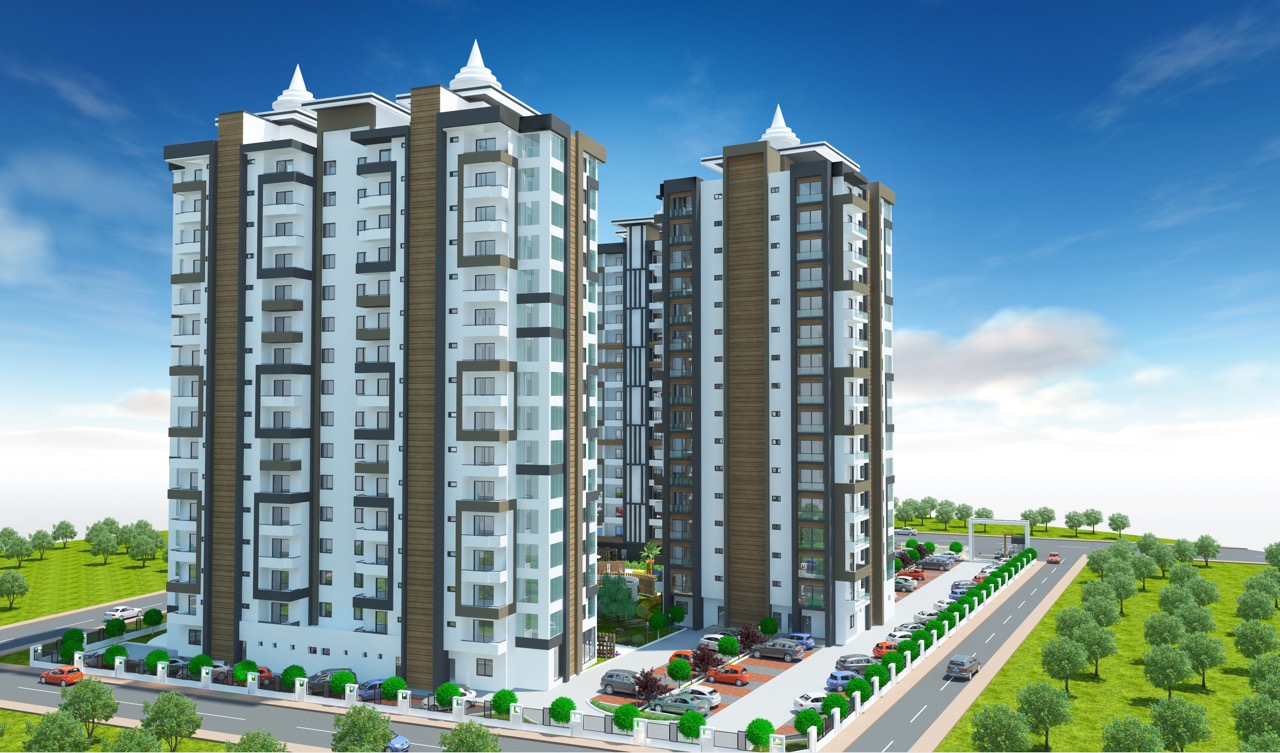 Çarpıcı yeni premium 4+1 kompleks, Mersin, Mezitli - VCTT41