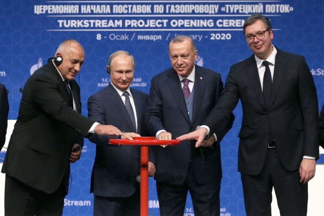 Russia and Türkiye launched Turkish Stream