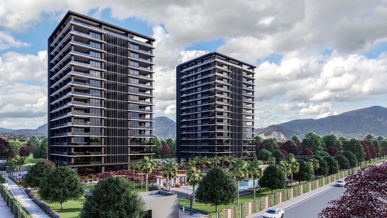 Квартиры 5+1 класса люкс, Енишехир, Мерсин - SMFL51