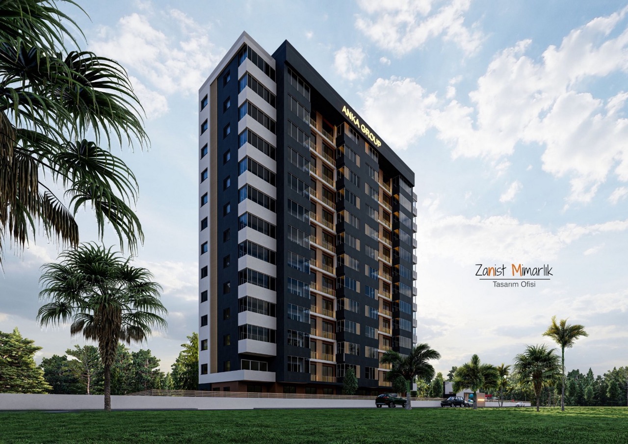 Томюк, Мерсиндегі 1+1 пәтер - MERAN11