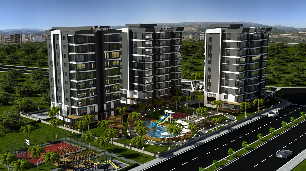 Давултепедегі 2+1 пәтер, Мерсин - MERVE21