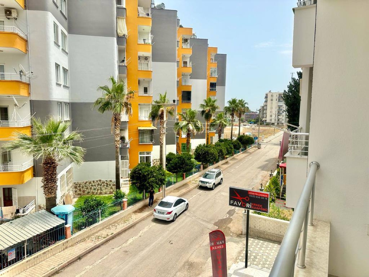 Apartment 1+1 with gas, Mersin, Tece - BRTE11v