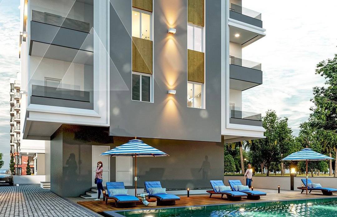 Кватэра 1+1 у Арпахбахішы, Мерсін - MRADK11