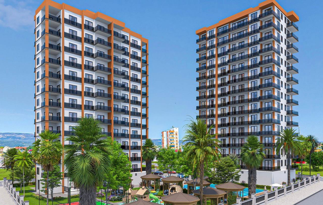 Кватэра 1+1 у Арпахбахішы, Мерсін - Merkp11