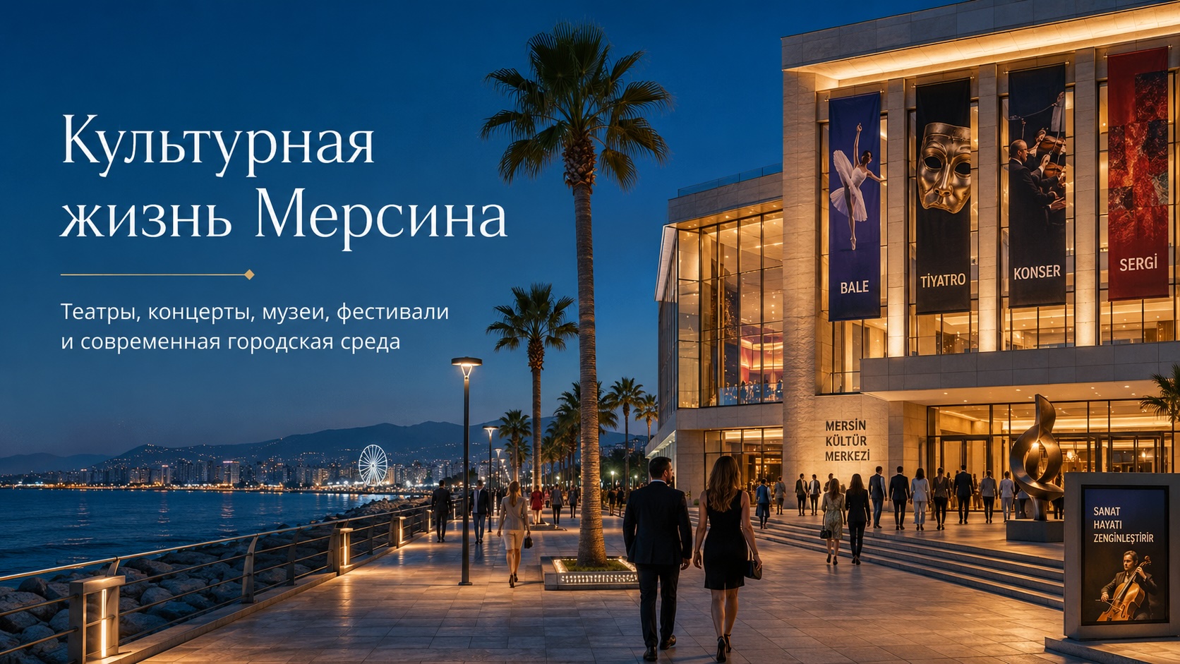 Культурная жизнь Мерсина — город, где есть чем жить