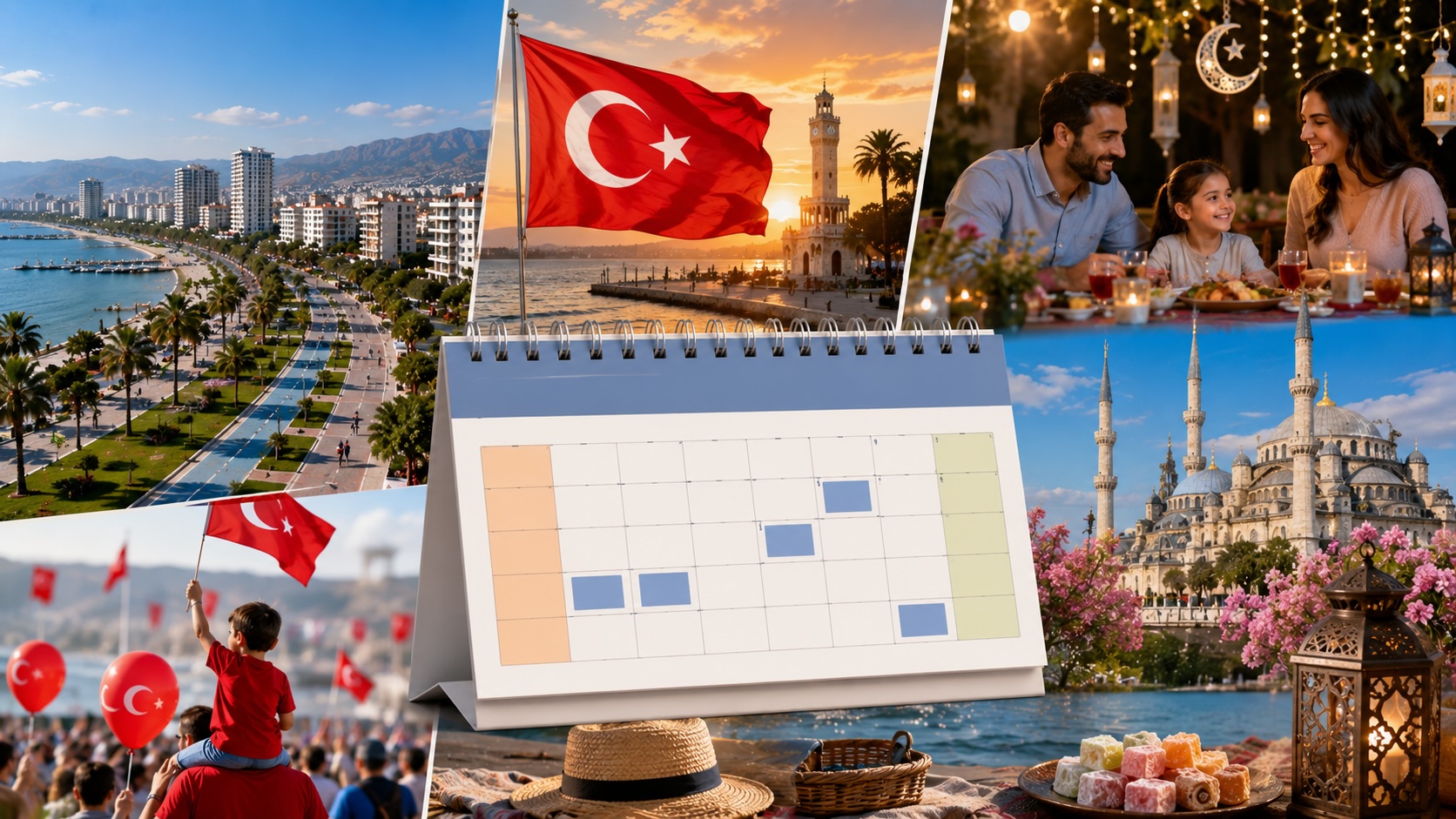 Holidays and weekends in Turkey in 2026