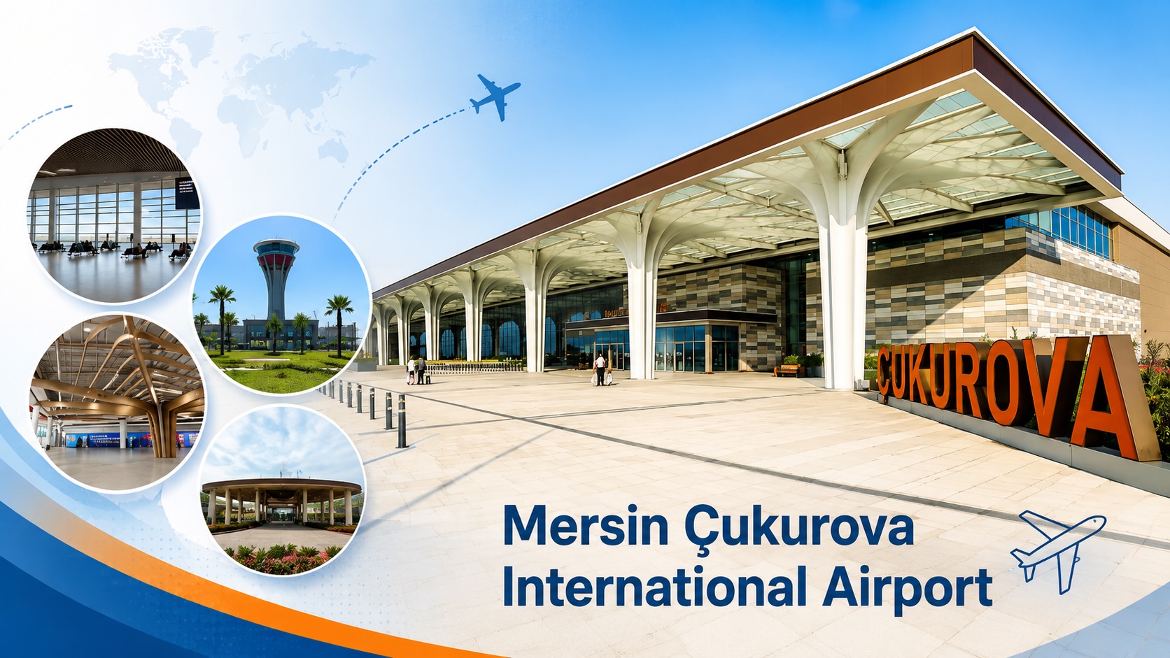 Международный аэропорт Чукурова в Мерсине - Çukurova International Airport