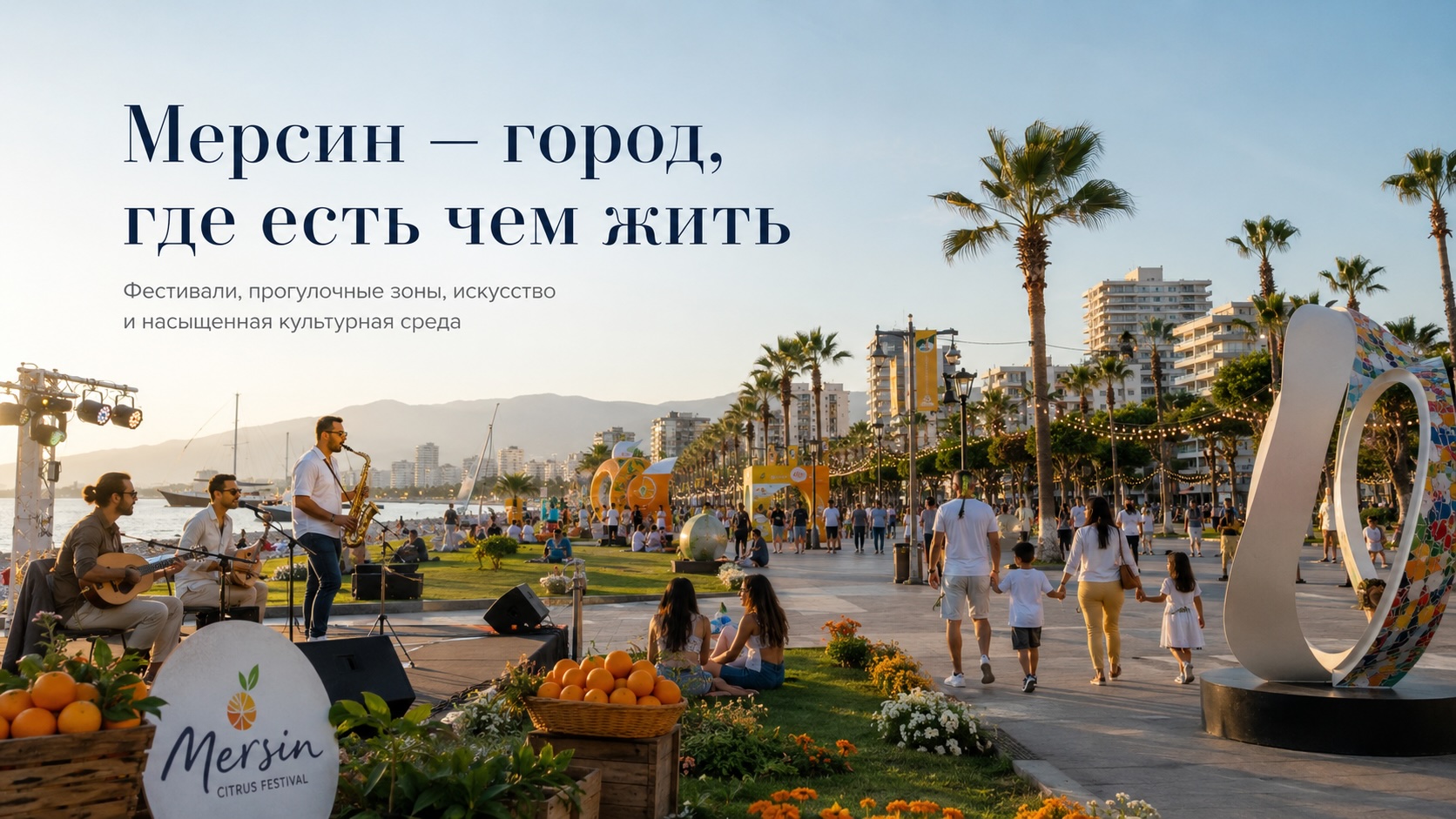 Мерсин  — современный город у Средиземного моря