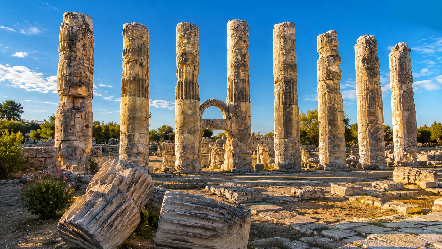 Uzungaburch - der Tempel des Zeus in Mersin