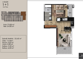 1+1 Apartment in Mersin, Arpaçbahşış - OX971119 - Photo 41