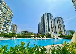 Mersin, Tomük'te mobilyalı ve donanımlı 2 yatak odalı daire - As902215 - fotoğraf 36