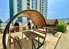 Mersin, Tomük'te mobilyalı ve donanımlı 2 yatak odalı daire - As902215 - fotoğraf 43