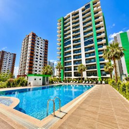 1+1 apartment in a new complex in Mersin, Mezitli - Aa407011 - photo 48