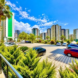 1+1 apartment in a new complex in Mersin, Mezitli - Aa407011 - photo 53