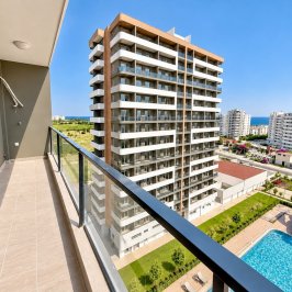 1+1 apartment in a new complex in Tomük, Mersin - DEL11076 - photo 41