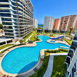 1+1 apartment in a premium complex in Mersin, Tomük - Aad701138 - photo 35