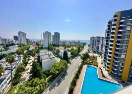 1+1 Apartment with Sea View in Mersin, Tece - As471103 - Photo 42