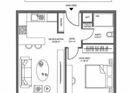Новый комплекс квартир 1+1 у моря в Мерсине, Чешмели - Bs350011 &mdash; фото 34