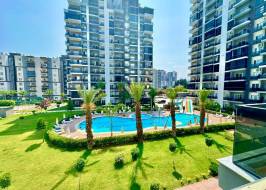 Новая квартира 1+1 в комплексе рядом с морем в Тедже, Мерсин - Aa511154 &mdash; фото 36