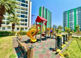 Квартира 1+1 в новом доме рядом с морем в Мерсине, Мезитли - Aa530175 &mdash; фото 72