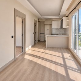 Квартира 1+1 в новом доме рядом у моря в Мерсине, Тедже - Aa4204901 &mdash; фото 35