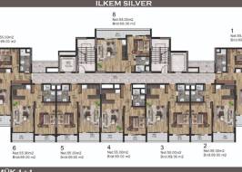 Квартира 1+1 в новом доме в Мерсине, Арпачбахшиш - ISI001118 &mdash; фото 40